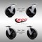 Service Caster 8 Inch SS Glass Filled Nylon Caster Set with Roll Bearings 4 Swivel Lock 2 Brake SCC-SS30S820-GFNR-TLB-BSL-2-BSL-2 - alternate 1